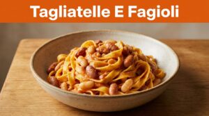Tagliatelle con fagioli: ricetta rustica e saporita